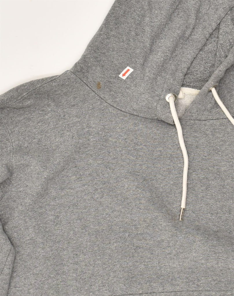 QUIKSILVER Mens Hoodie Jumper Small Grey Cotton | Vintage Quiksilver | Thrift | Second-Hand Quiksilver | Used Clothing | Messina Hembry 