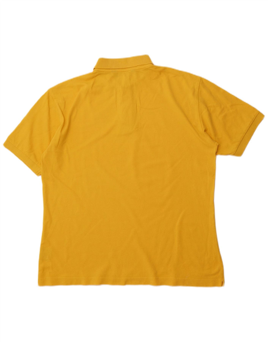 KAPPA Mens Polo Shirt Large Yellow Cotton