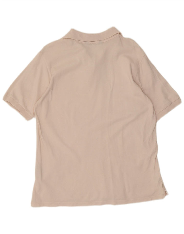 Kappa Mens Polo Shirt Medium Beige Cotton