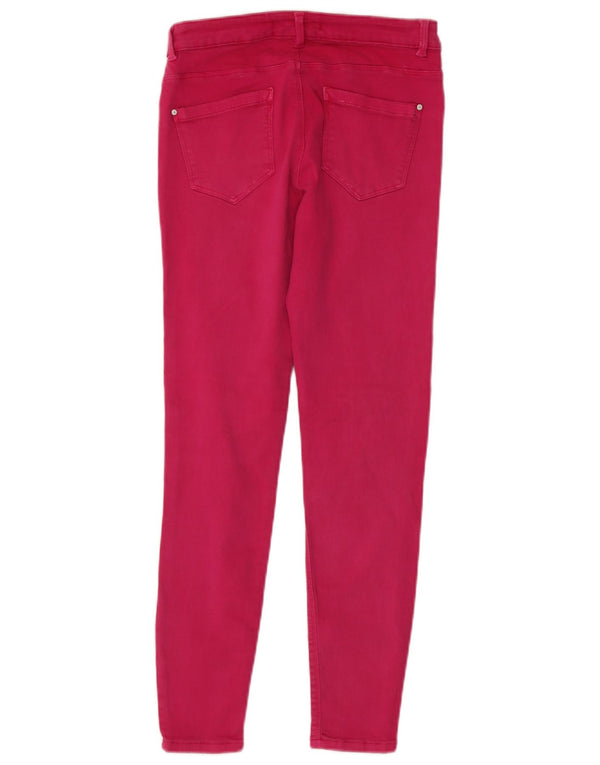Zara Womens Skinny Jeans EU 38 Small W28 L26 Pink