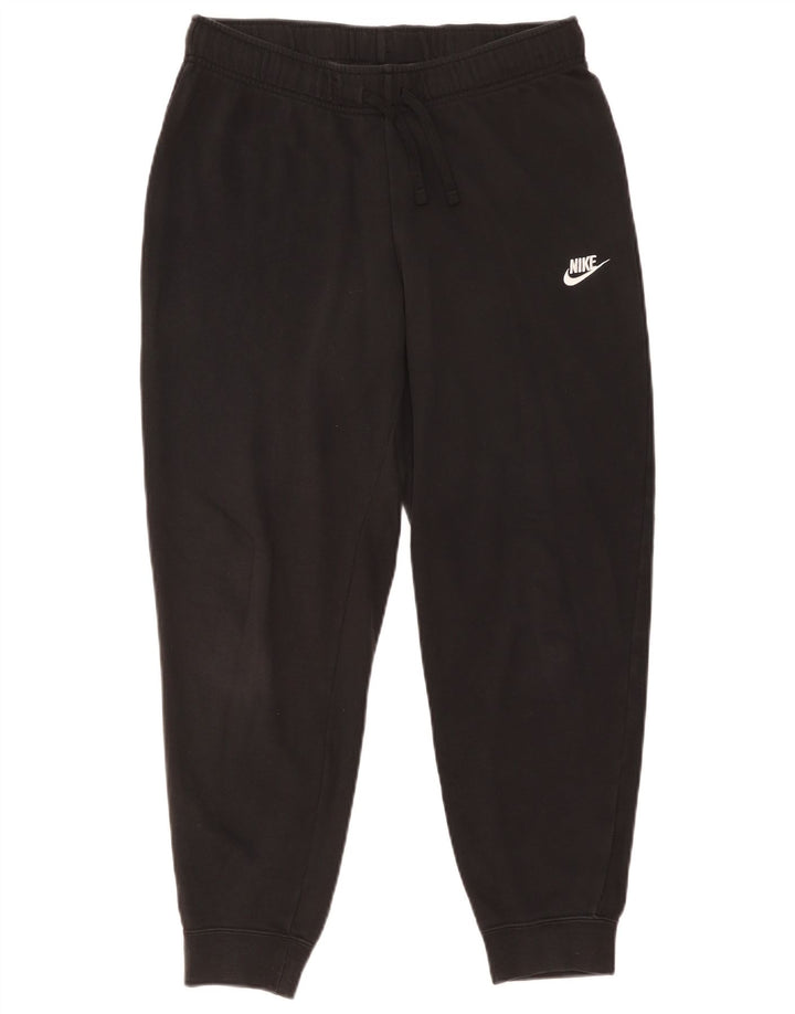 Nike Mens Tracksuit Trousers Joggers Large Black Cotton