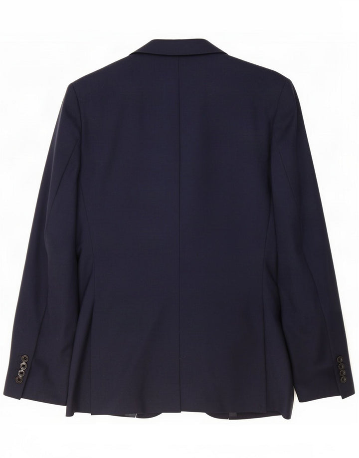 John Lewis Mens 2 Button Regular Fit Blazer Jacket UK 38 Medium Navy Blue