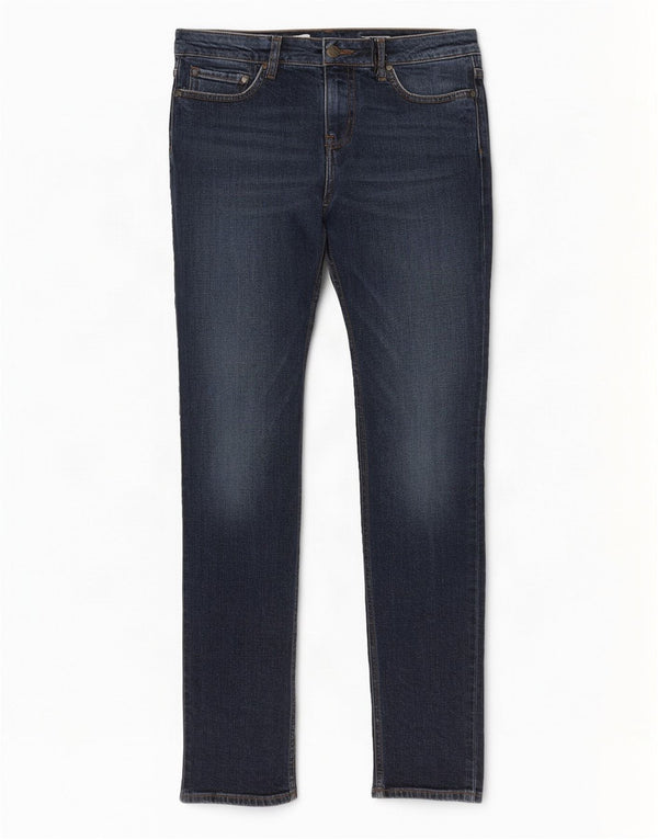 Tommy Hilfiger Womens Rome RW Low Waist Straight Jeans W25 L32 Blue Cotton