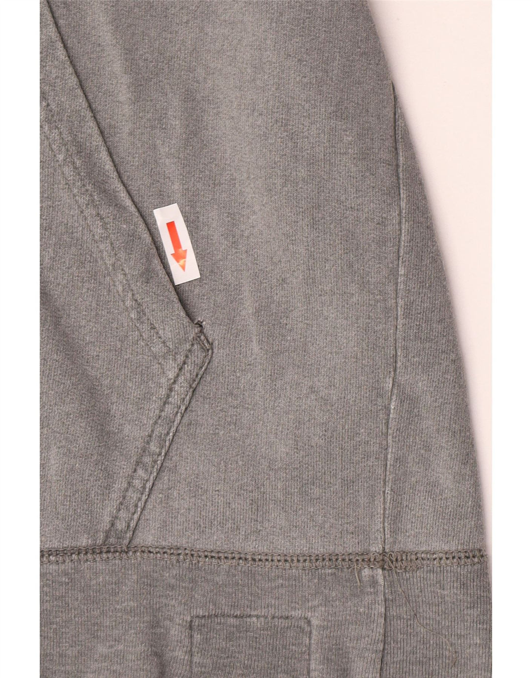 Vagabond Mens Hoodie Jumper Medium Grey Cotton
