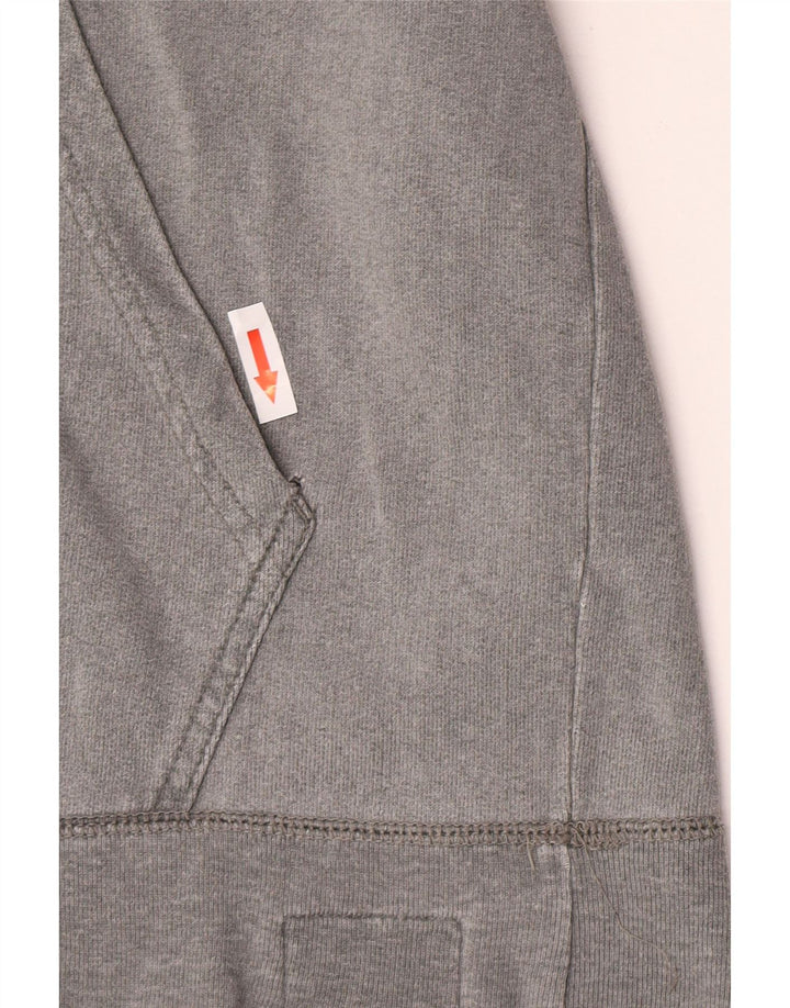 Vagabond Mens Hoodie Jumper Medium Grey Cotton
