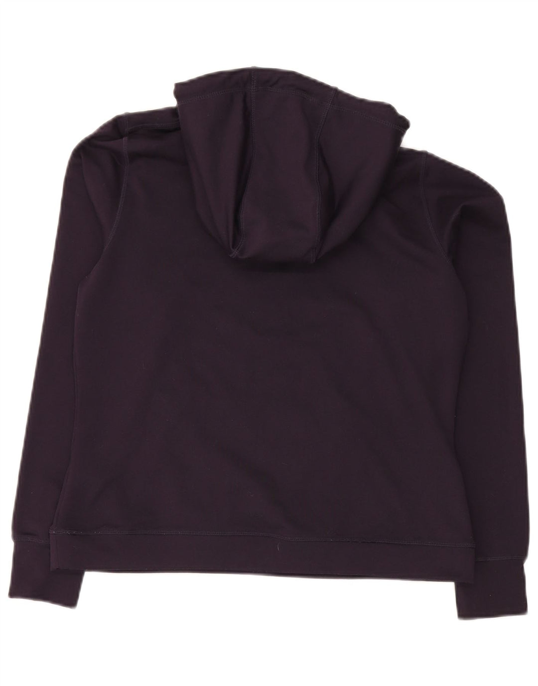 Superdry Womens Graphic Hoodie Jumper UK 12 Medium  Purple Polyester