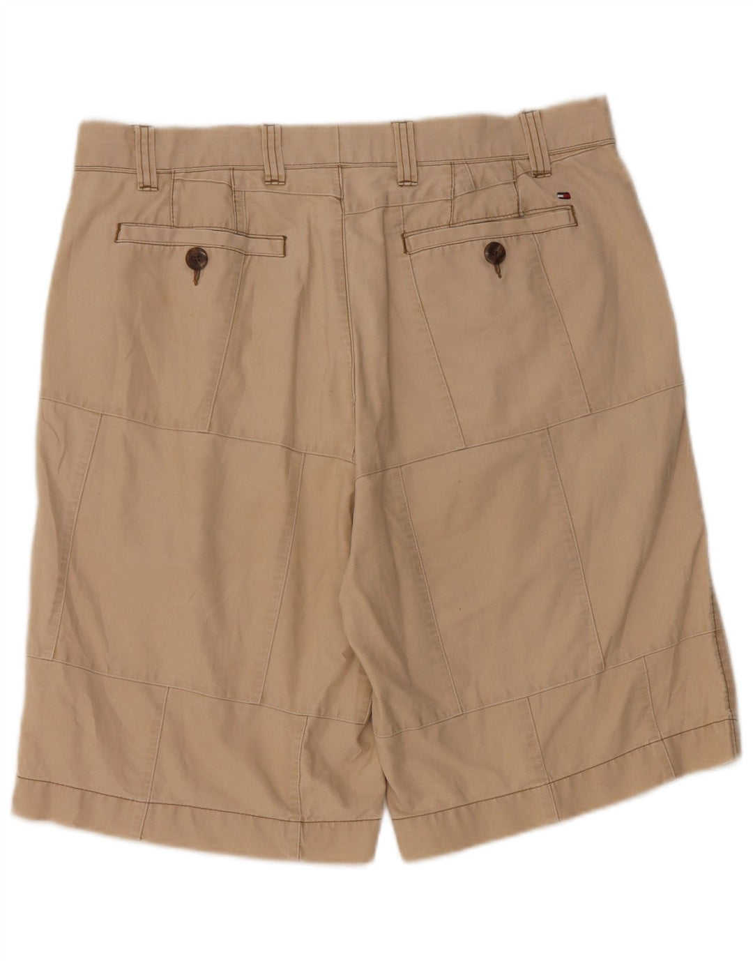 TOMMY HILFIGER Mens Chino Shorts W32 Medium Beige Cotton