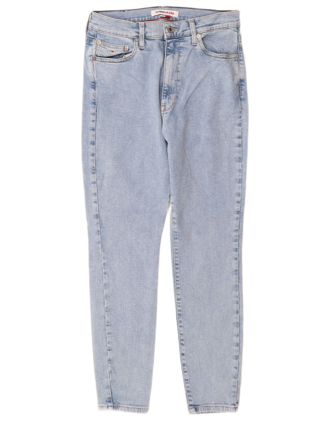 Tommy Hilfiger Womens Skinny Jeans W31 L28 Blue Cotton