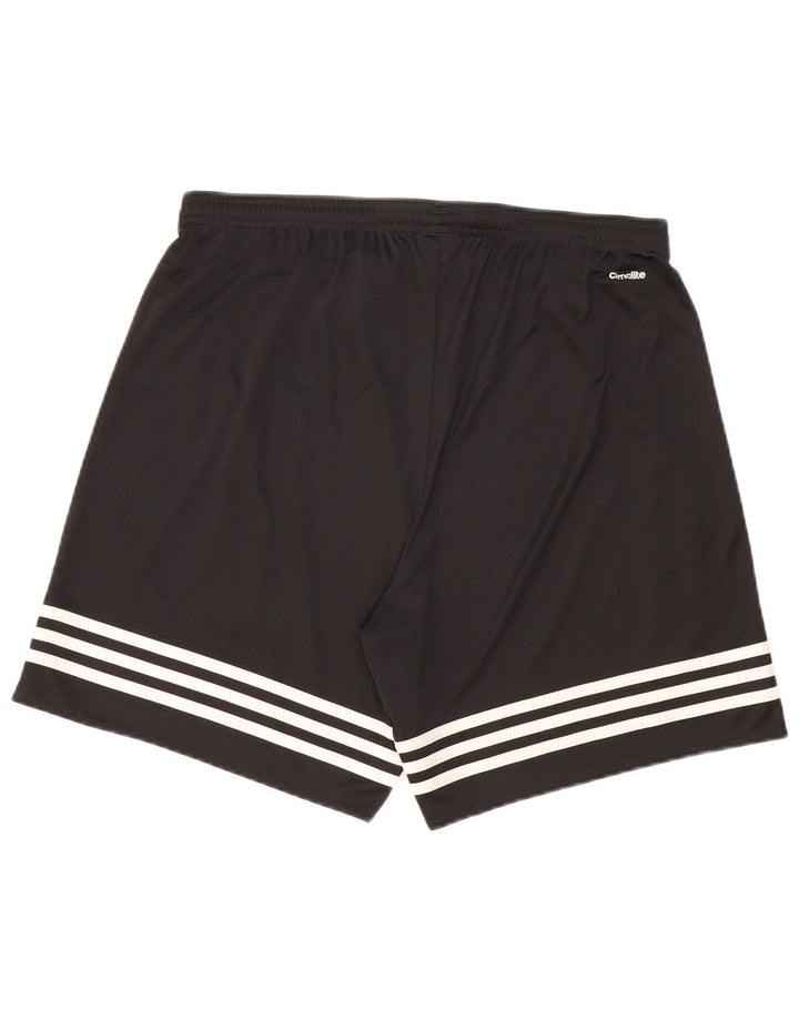 Adidas Mens Climalite Sport Shorts Large  Black Polyester