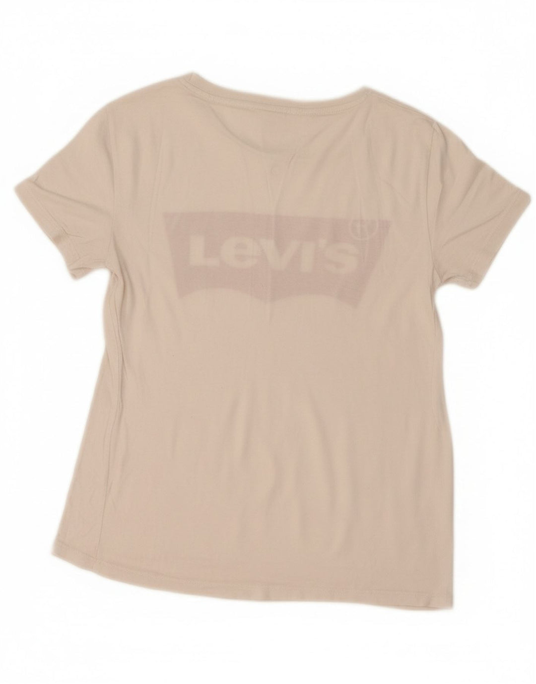 LEVI'S Womens Graphic T-Shirt Top UK 10 Small White
