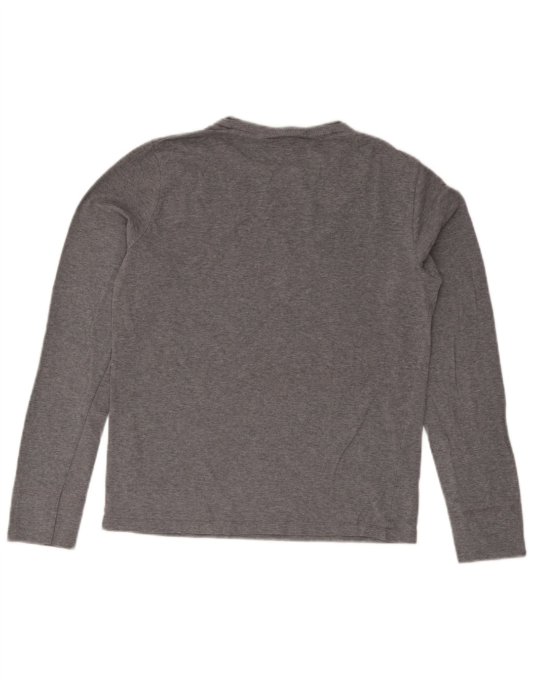 Napapijri Mens Graphic Top Long Sleeve Medium Grey