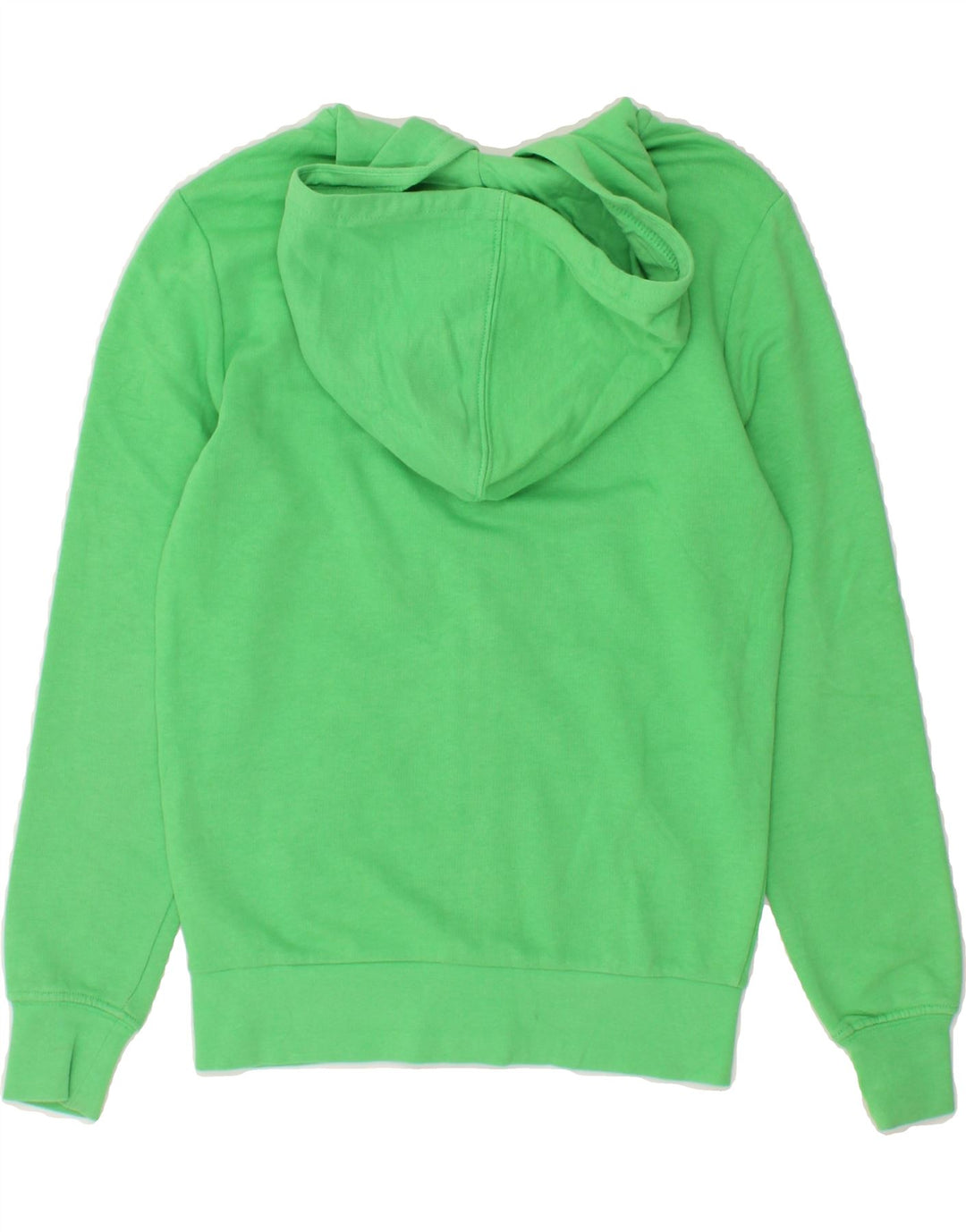CHAMPION Boys Graphic Zip Hoodie Sweater 9-10 Years Medium Green Vintage Champion and Second-Hand Champion from Messina Hembry 