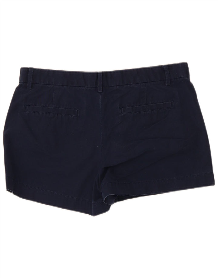 Gap Womens Chino Shorts UK 10 Small W32 Navy Blue