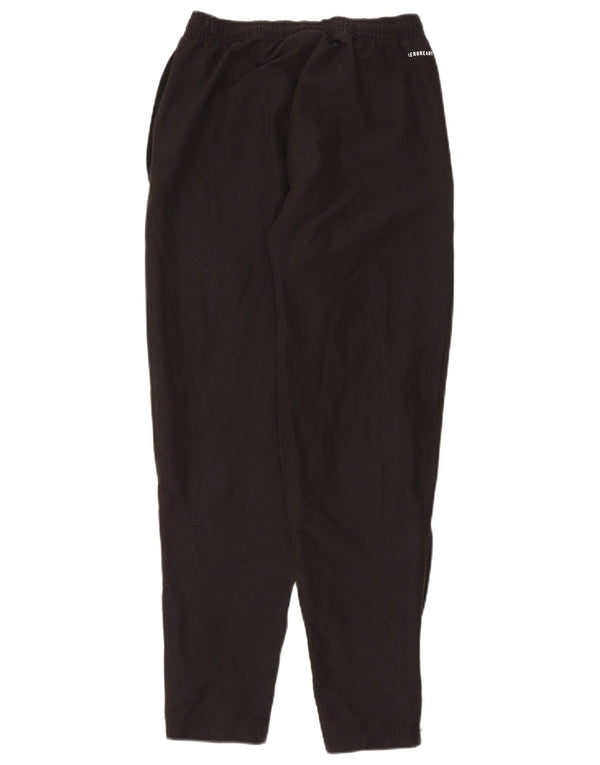 Adidas Mens Aeroready Tracksuit Trousers Small Black Polyester