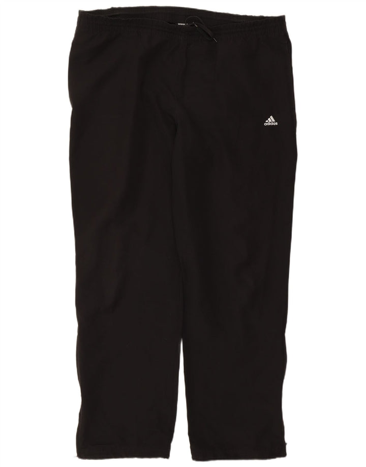 Adidas Mens Climalite Tracksuit Trousers XL  Black Polyester