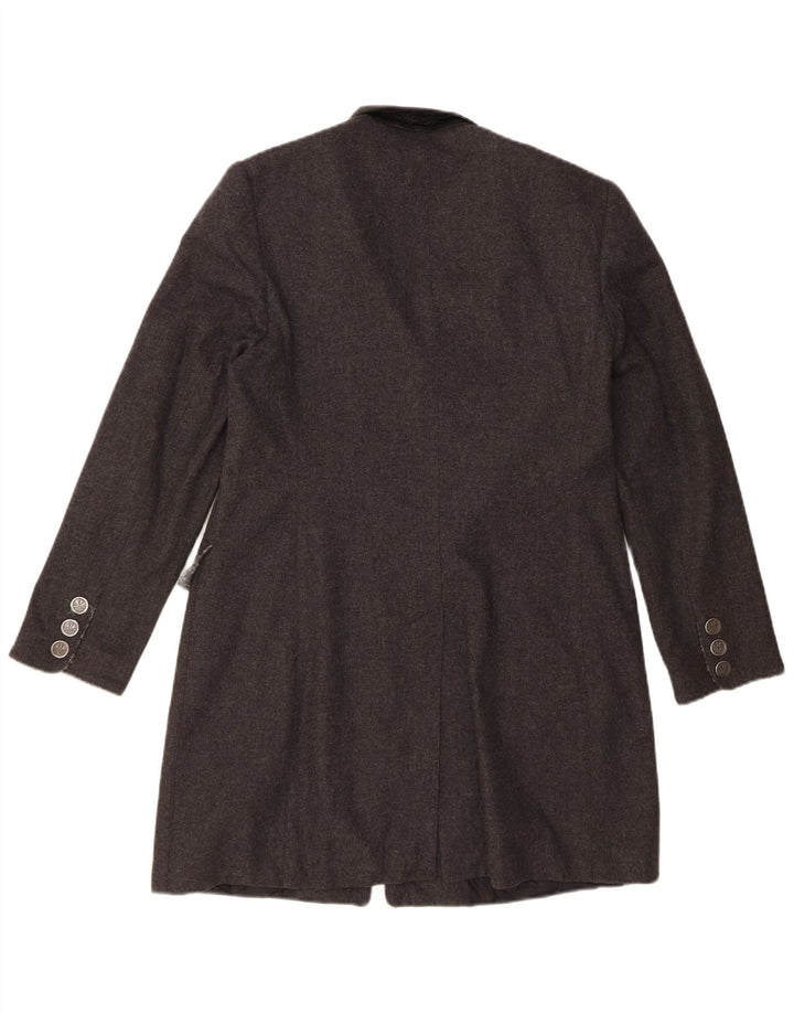 LANDHAUS Womens Longline 6 Button Blazer Jacket UK 16 Large Grey