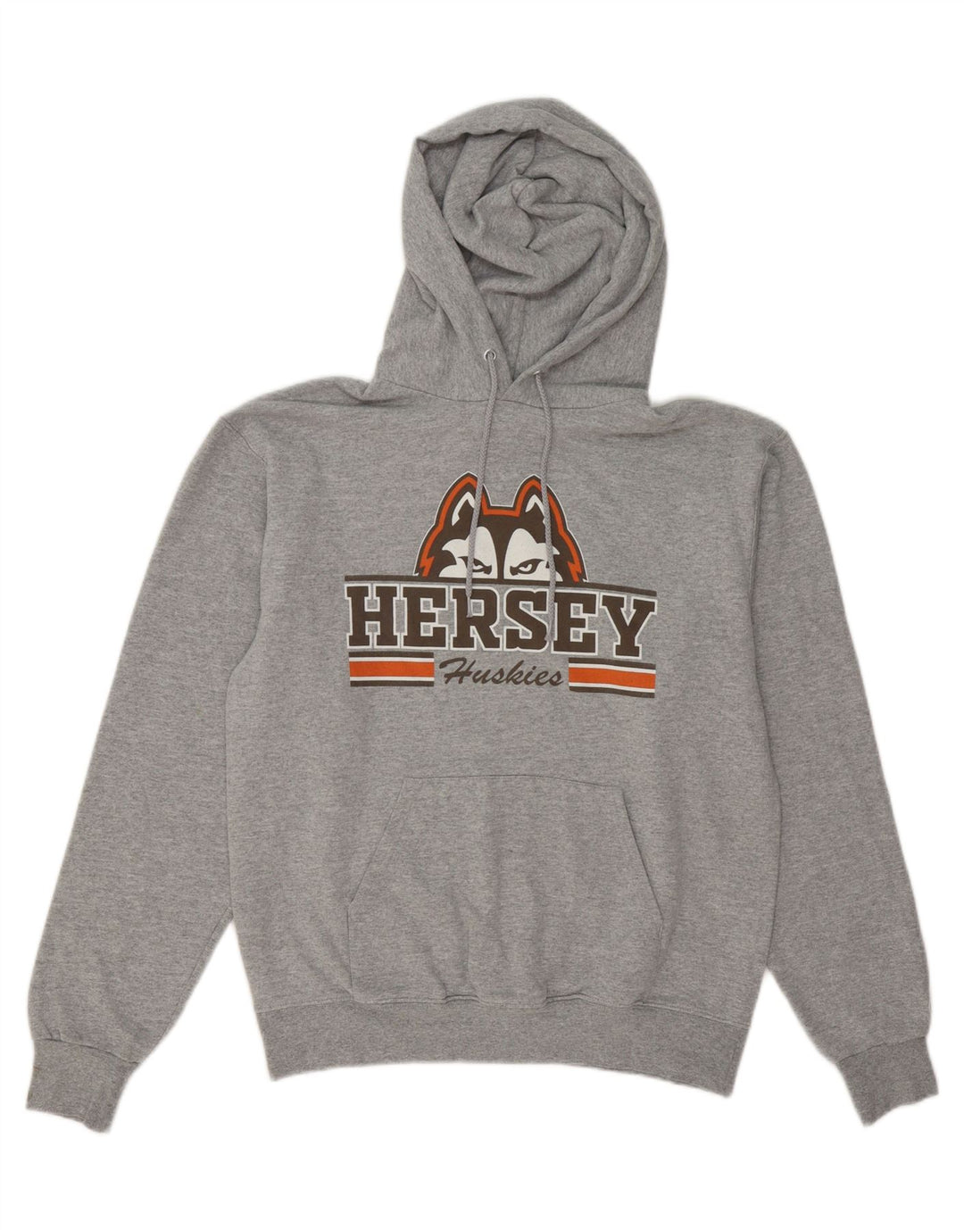 CHAMPION Mens Hersey Huskies Graphic Hoodie Jumper Medium Grey Vintage Champion and Second-Hand Champion from Messina Hembry 