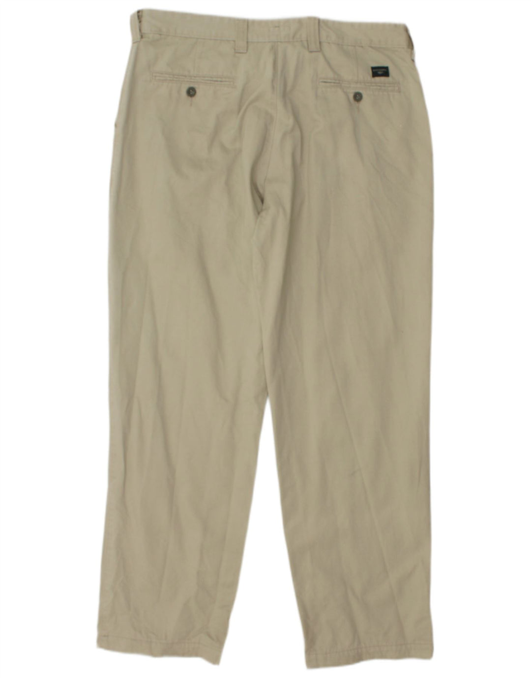 DOCKERS Mens Khakis Straight Chino Trousers W36 L30 Green