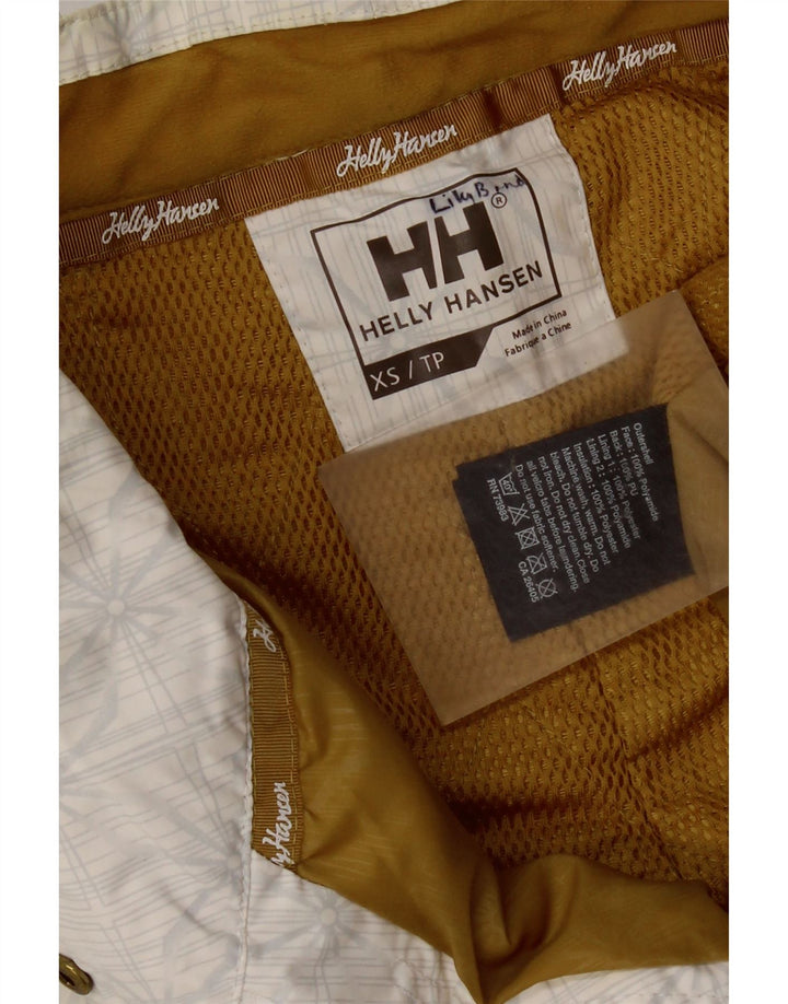 Helly Hansen Womens Ski Trousers UK 6 XS White Floral Polyamide