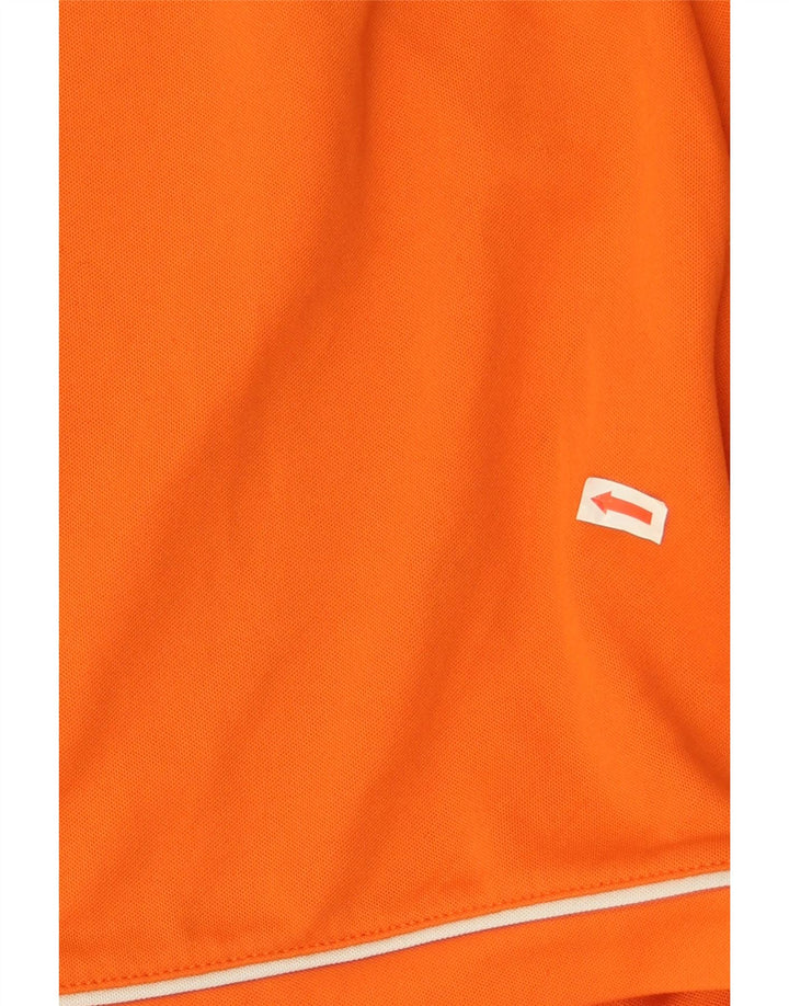 Adidas Mens Climalite Sport Shorts Large  Orange Polyester