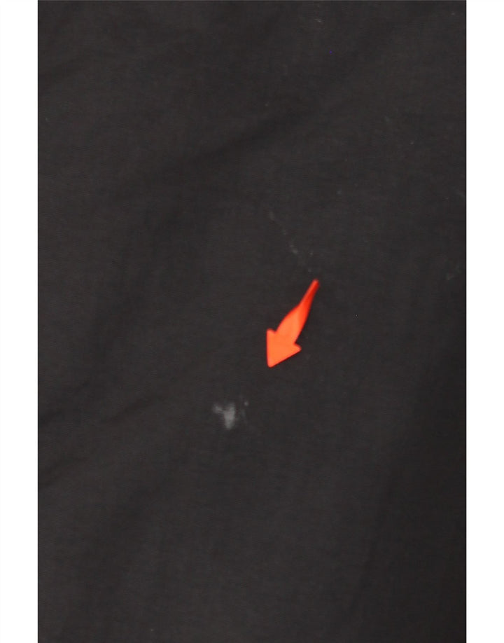 AESSE Mens Hooded Parka Jacket UK 40 Large Black