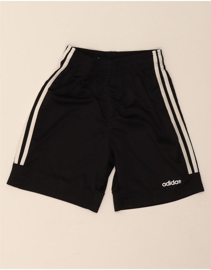 Adidas Boys Climalite Sport Shorts 13-14 Years  Black Polyester