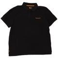 Timberland Mens Regular Fit Polo Shirt XL Black Cotton