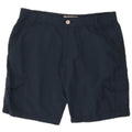 THINK PINK Womens Cargo Shorts W30 Medium Navy Blue