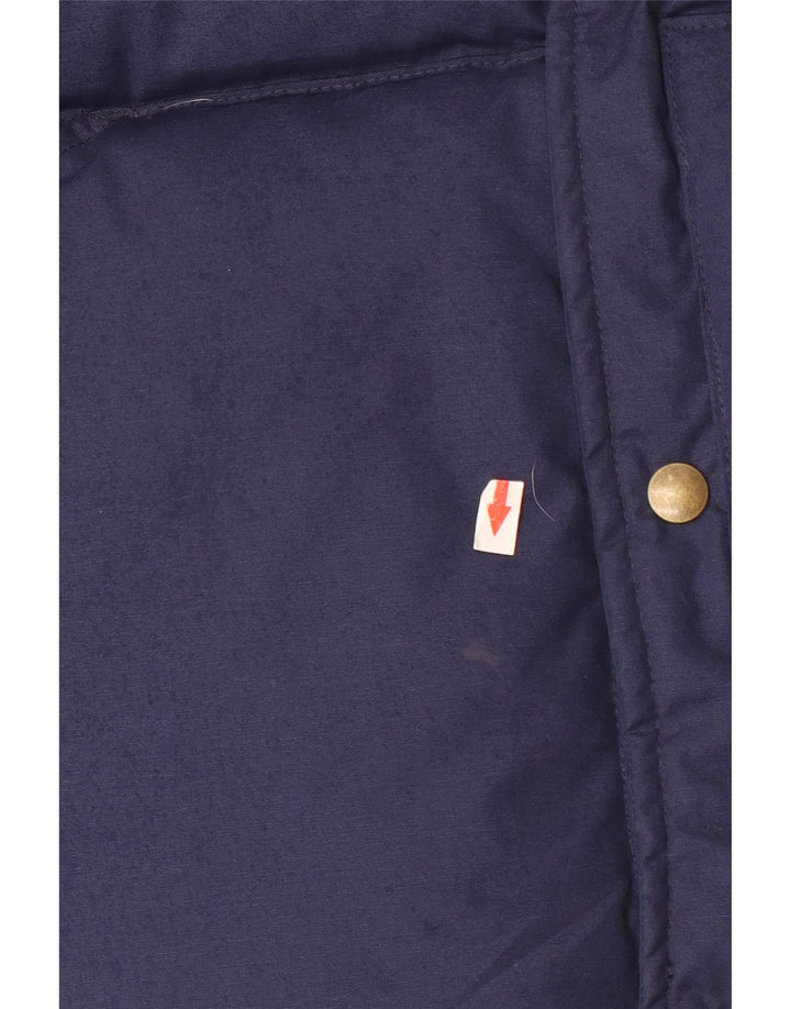 Tempco Mens Padded Gilet UK 42 XL Navy Blue Polyester
