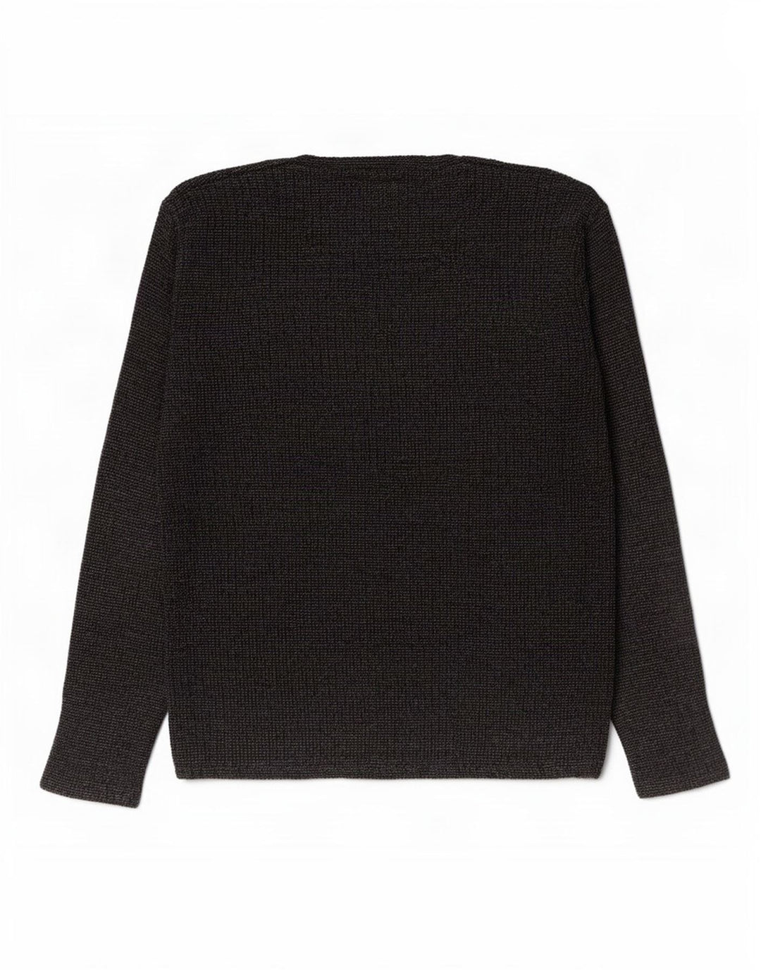 Zara Mens Top Long Sleeve Medium Navy Blue Cotton