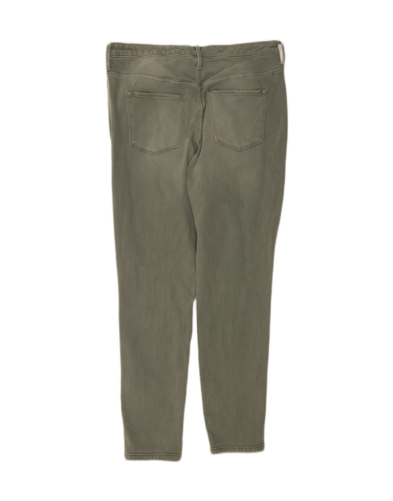 MOSSIMO Womens Power Stretch Skinny Jeans US 12 Large W31 L29 Green Vintage Mossimo and Second-Hand Mossimo from Messina Hembry 
