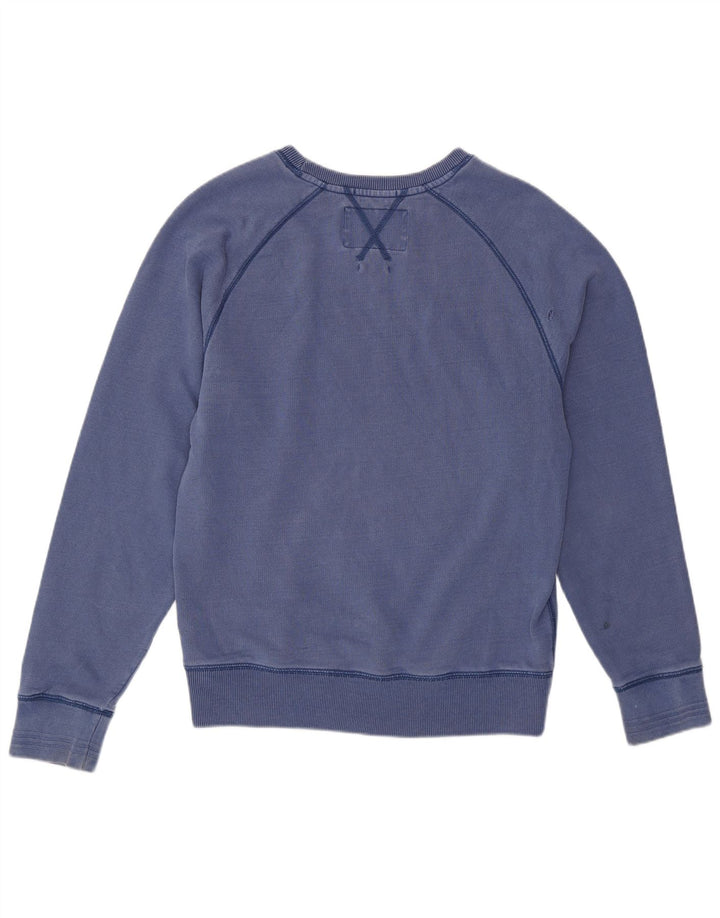 Fat Face Mens Sweatshirt Jumper XS Blue Cotton