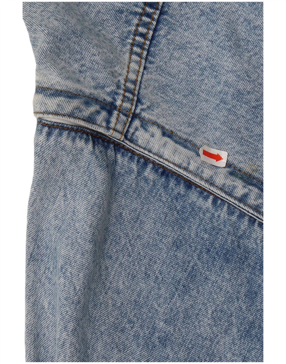 Vintage Womens Denim Jacket UK 12 Medium Blue Cotton