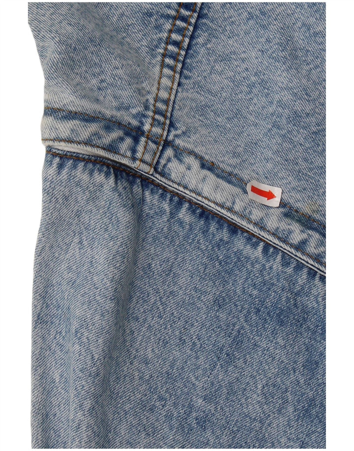 Vintage Womens Denim Jacket UK 12 Medium Blue Cotton