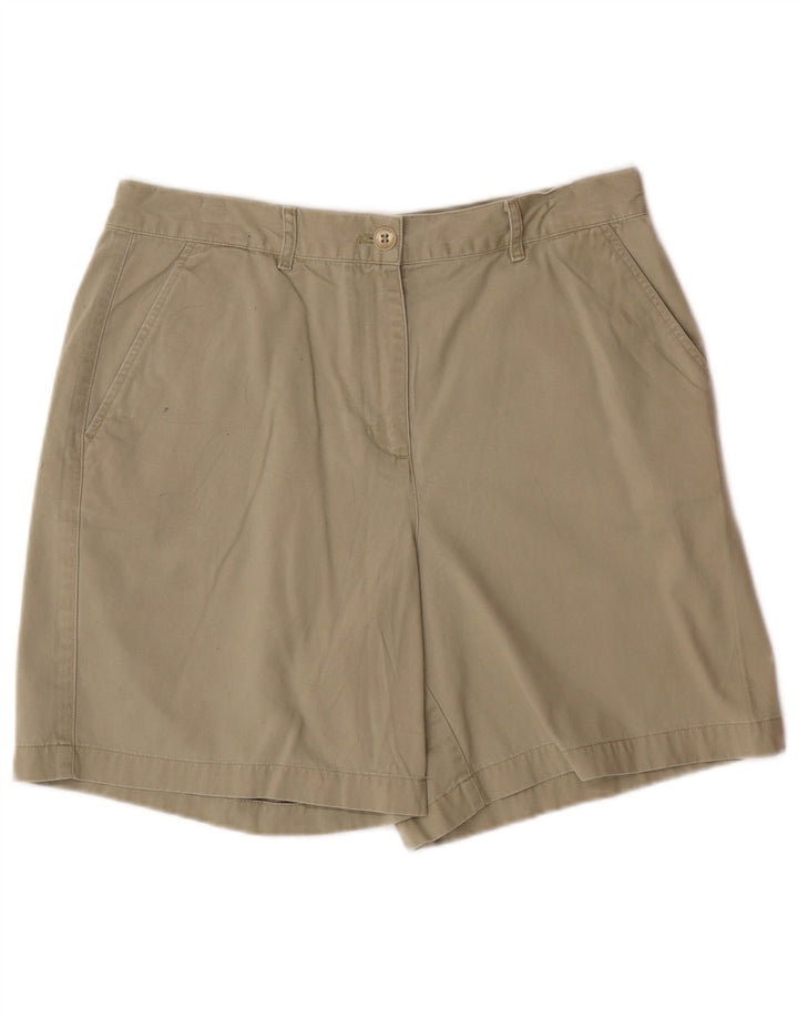 RALPH LAUREN Womens Chino Shorts US 10 Large W32  Khaki Cotton