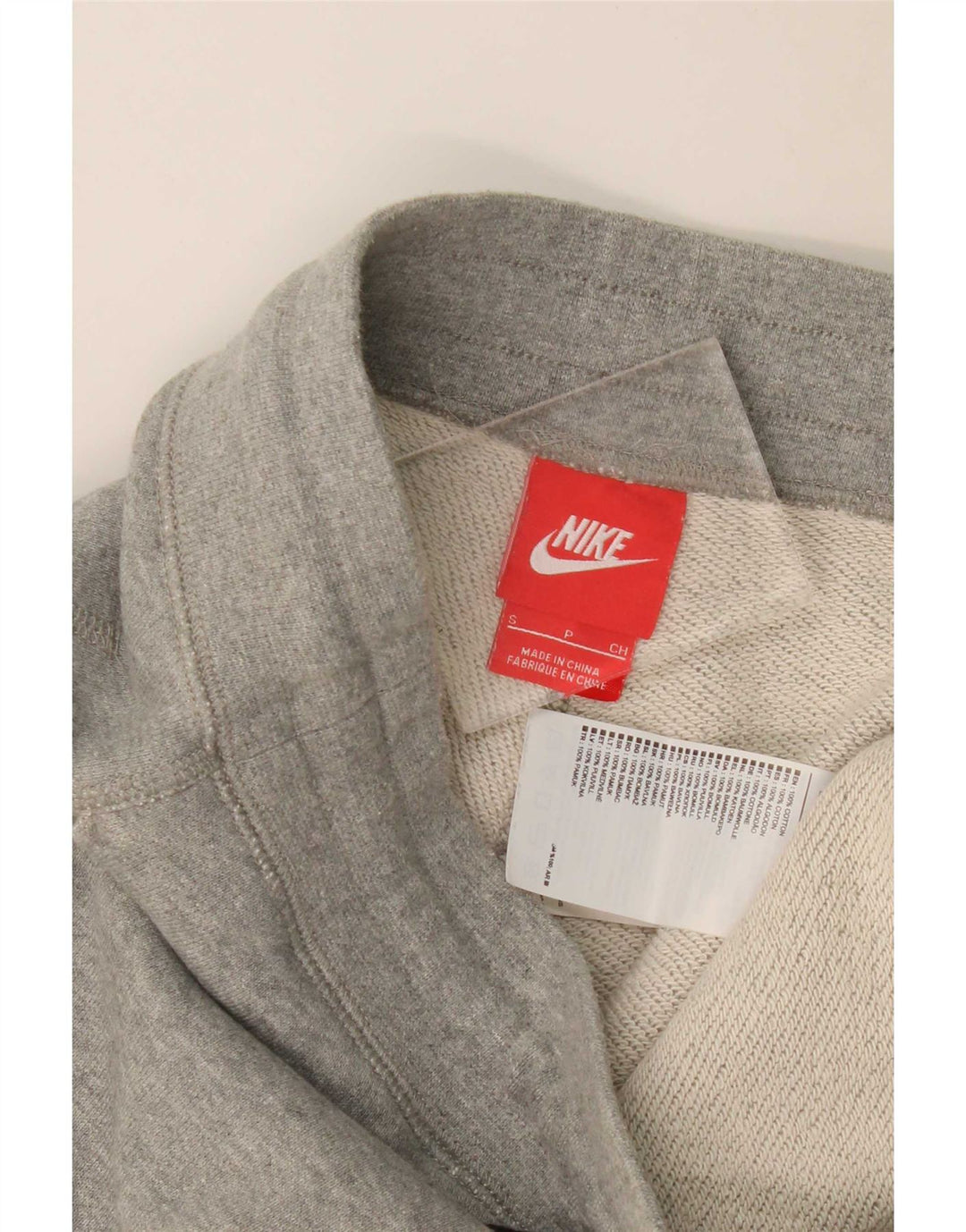 Nike Mens Tracksuit Trousers Joggers Small Grey Flecked