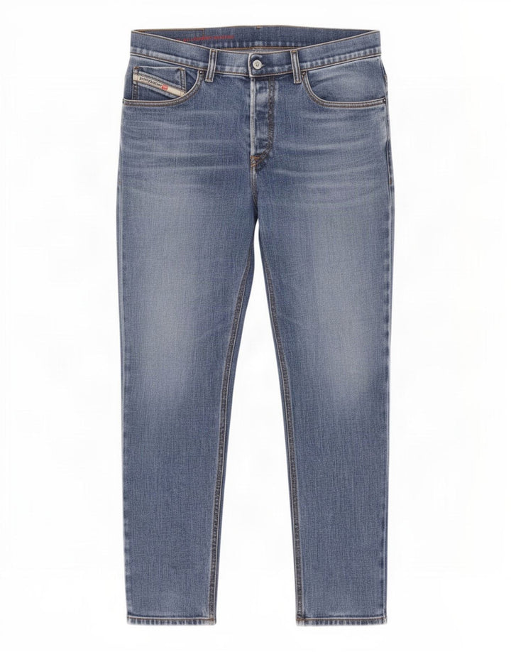 Diesel Mens Slim Jeans W33 L28 Blue Cotton