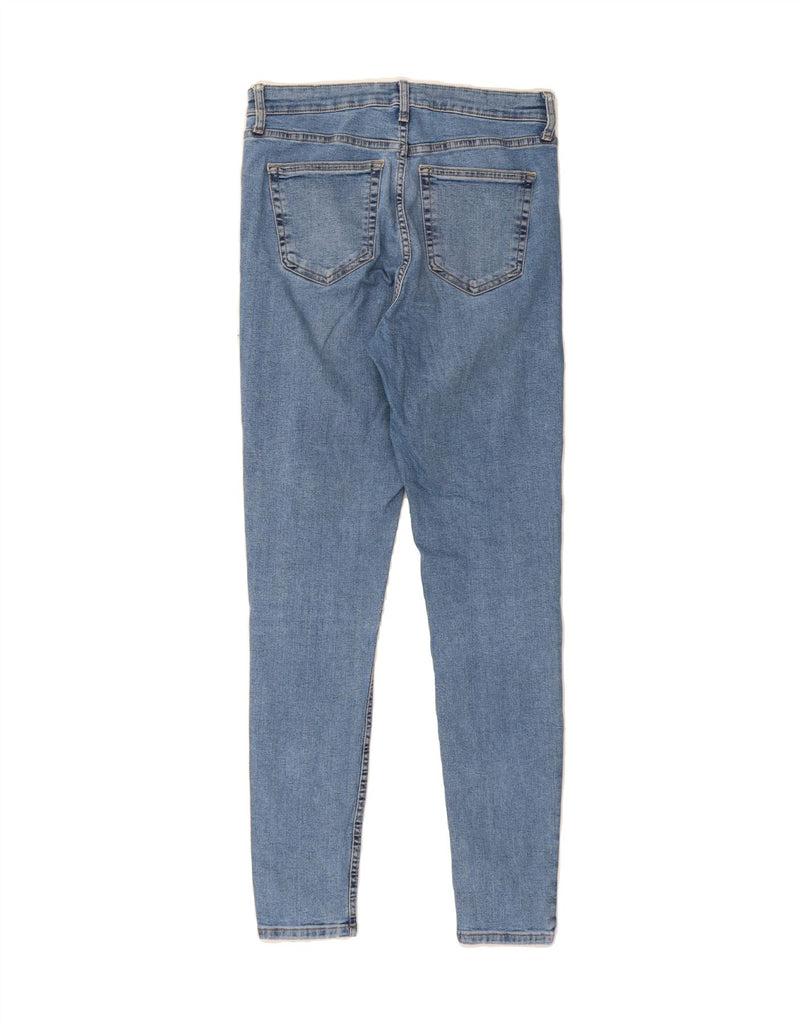 TOPSHOP Womens Skinny Jeans W30 L34 Blue Cotton Vintage Topshop and Second-Hand Topshop from Messina Hembry 