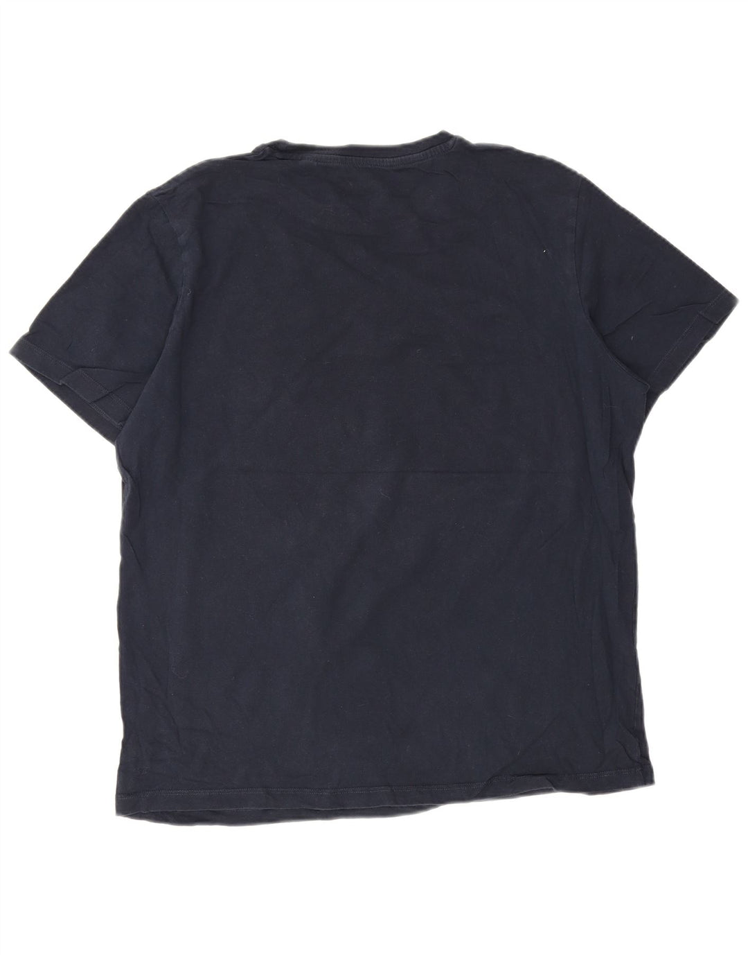 Jack & Jones Mens Graphic T-Shirt Top 2XL Navy Blue