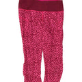 LULULEMON Womens Capri Leggings UK 12 Medium Pink Animal Print