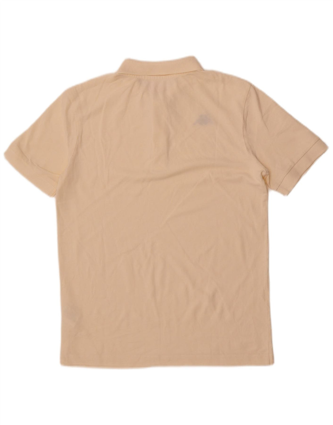 Kappa Mens Polo Shirt Medium White Cotton