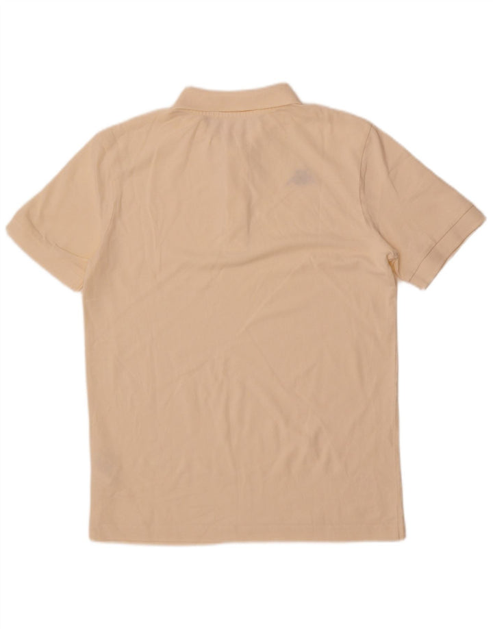 Kappa Mens Polo Shirt Medium White Cotton