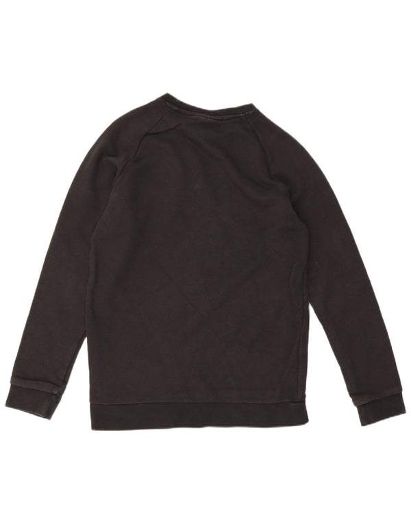 Adidas Mens Sweatshirt Jumper Small Black Cotton