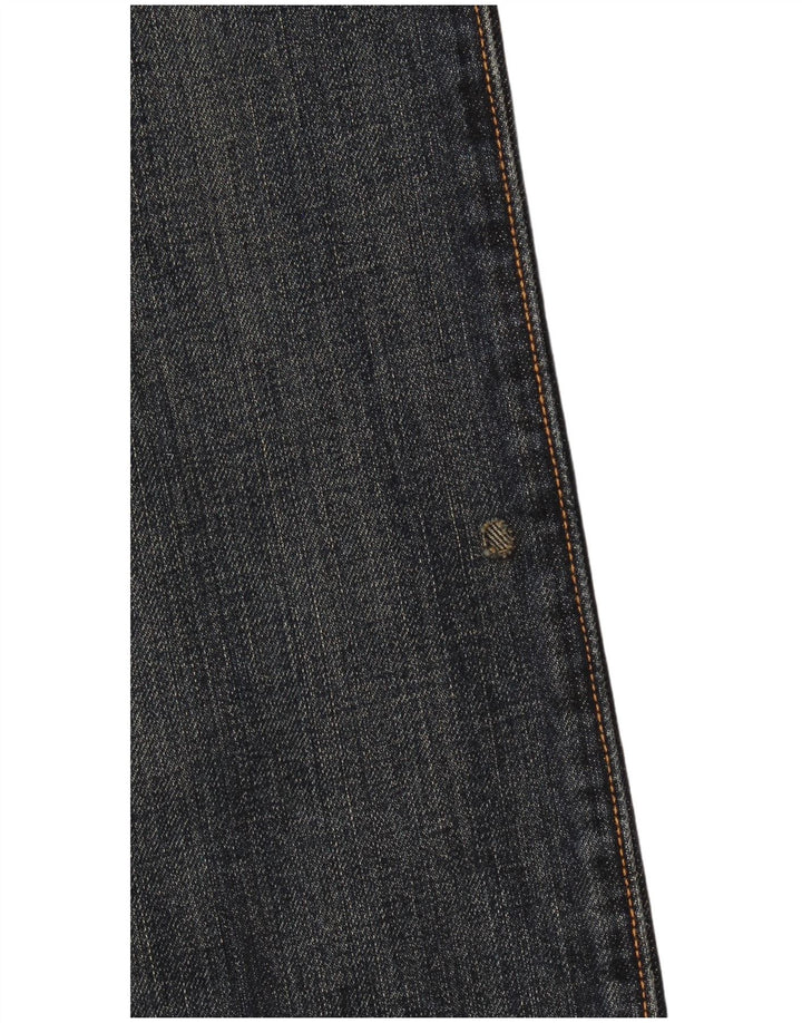 Levi's Mens 501 Straight Jeans W36 L32 Navy Blue Cotton
