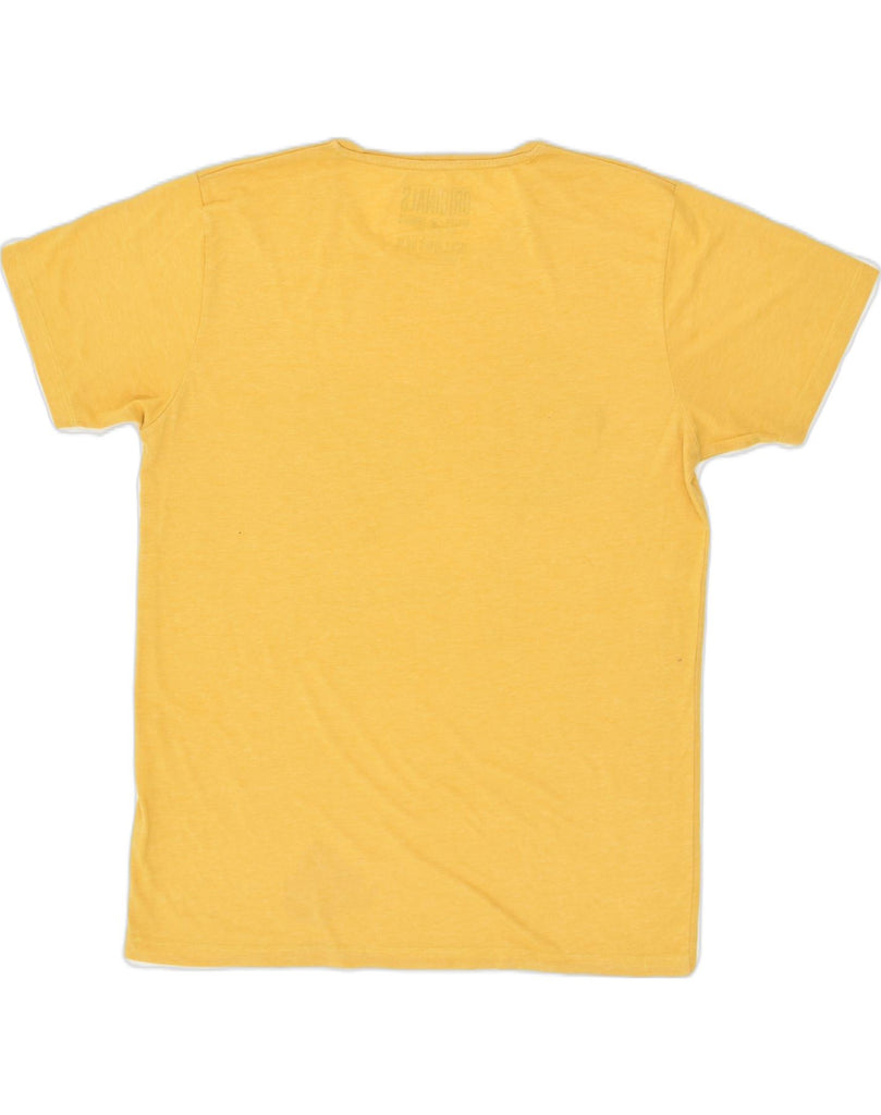 JACK & JONES Mens Slim Graphic T-Shirt Top XL Yellow Polyester | Vintage Jack & Jones | Thrift | Second-Hand Jack & Jones | Used Clothing | Messina Hembry 