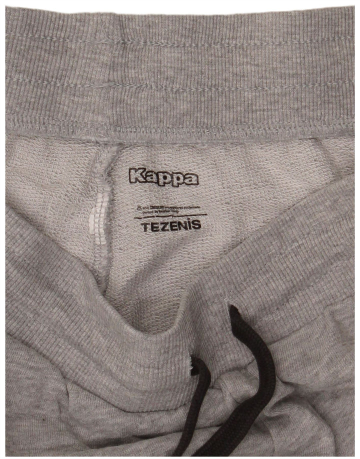 KAPPA Mens Tezenis Tracksuit Trousers Joggers Medium Grey Colourblock