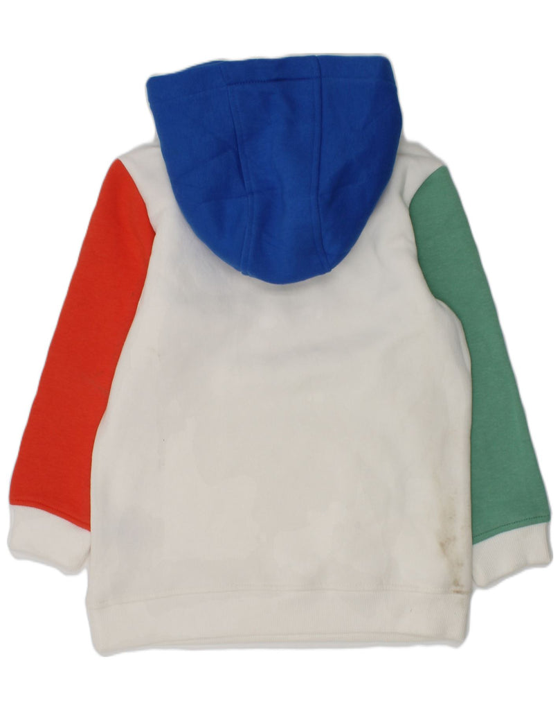 CREW CLOTHING Boys Hoodie Jumper 5-6 Years Multicoloured Colourblock | Vintage Crew Clothing | Thrift | Second-Hand Crew Clothing | Used Clothing | Messina Hembry 