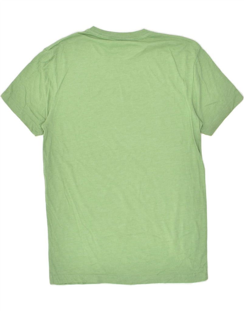 J. CREW Mens Washed Slim Fit T-Shirt Top Medium Green Cotton | Vintage J. Crew | Thrift | Second-Hand J. Crew | Used Clothing | Messina Hembry 