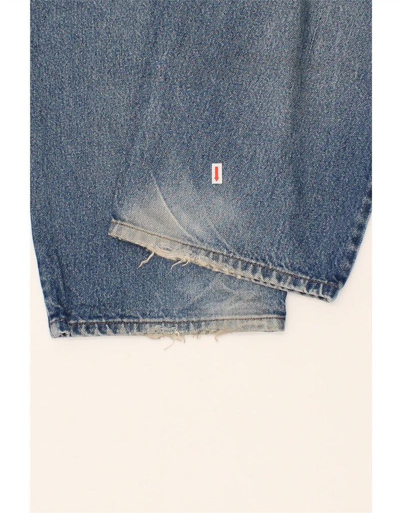 L.L.BEAN Mens Relaxed Fit Straight Jeans W46 L29 Blue Cotton Vintage L.L.Bean and Second-Hand L.L.Bean from Messina Hembry 