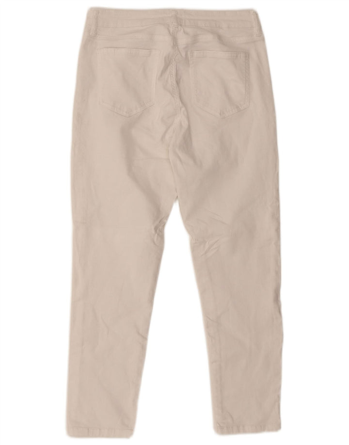 WAREHOUSE Womens Slim Jeans UK 14 Large W32 L26 White Cotton